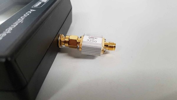 Hochpassfilter 3,2 GHz, "5G-Filter" mit SMA Anschluss für Hochfrequenz Messgeräte