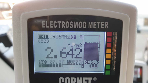 Cornet ED85EX Plus 5G Elektrosmog Messgerät Hochfrequenz mit 5G Anzeige
