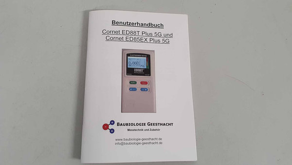 Buch Handbuch Cornet ED88T / ED85EX